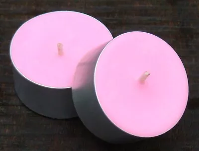 FLORAL SCENTS TEA LIGHTS For HIMALAYAN SALT HOLDERS & LAMPS Aluminium Cups 60 Hr • $19.99