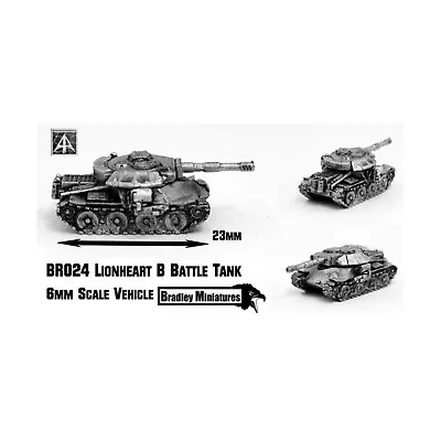 £18.63 • Buy Alternative Armies Sci-Fi Mini 6mm Lionheart B Battle Tank Pack New