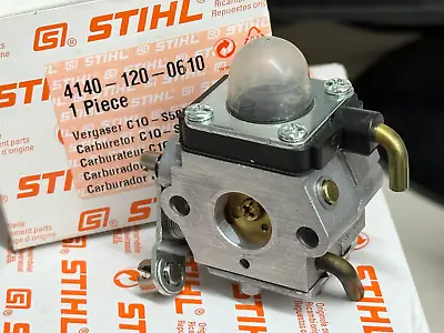 Stihl Oem Zama Carburetor 4140 120 0610 For Trimmers Fs38 Fs45 Fs46 55 C1q-s58b • $44.99