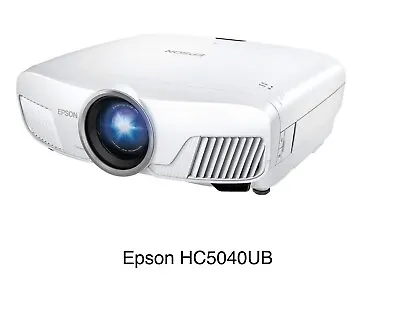 Epson PowerLite Home Cinema 5040UB 3LCD Projector 4k And 3D.  • $1775