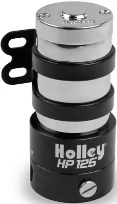 New Holley 125 Gph Hp Fuel Pumpblackstreet-strip Carbmethanolgasalcohole85 • $389.99