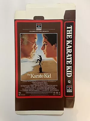 The Karate Kid 1984 Vintage Large VHS 2 Sided Promotional Mobile Display • $19.95