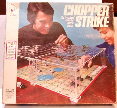 Chopper Strike Game © 1976 Milton Bradley 4612 • $27