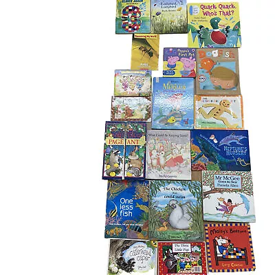 Children Kids Books X 19 Bundle Learning Educational Disney Peppa Pig Reading • $20