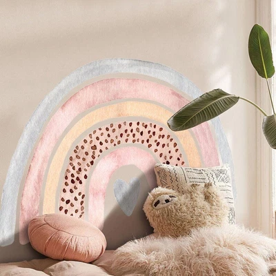 Rainbow Arch Wall Stickers Wallpaper Self-adhesive Sticker Bedside Background • $15.41