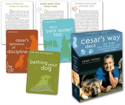 Cesar's Way Deck 9780307396327 Cesar Millan - Free Tracked Delivery • £16.54