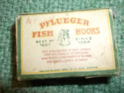 Vintage Box Pflueger Fish Hooks • $3.99