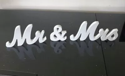 Mr & Mrs Wedding Sign • £5