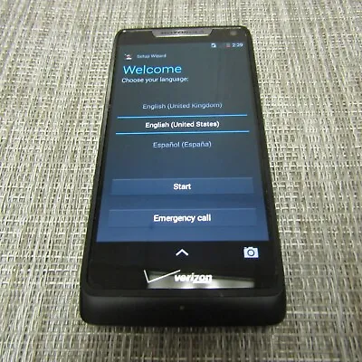 Motorola Moto Droid Razr M (verizon) Clean Esn Works Please Read!! 58198 • $11.96