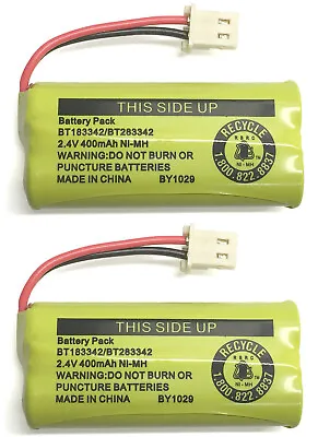 2 Original Battery Packs BT183342 / BT283342 For Vtech AT&T Home Cordless Phone • $14.99