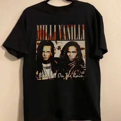 Milli Vanilli Unisex Black T-shirt Gift Family All Size • $18.99