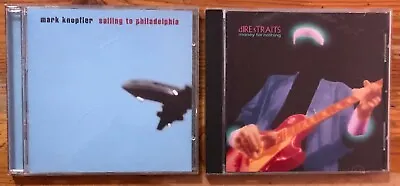 Lot Of 2 Dire Straits Mark Knopfler CDs Sailing To Philadelphia & Money For • $11.99