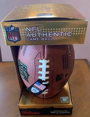 Mike Ditka HOF Autograph Wilson NFL Authentic Game Ball The Duke Football • $125