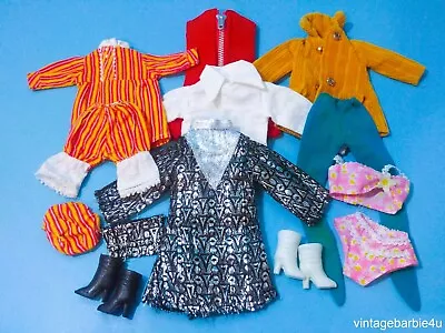 Maddie Mod Original Clothes Lot #1742 Silver Dress ~ Fits Francie Twiggy Dolls • $69.99