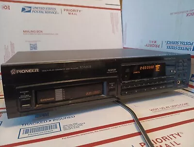 Pioneer PD-M703 6 Disc CD Compact Disc Player Changer NO REMOTE TESTED WORKS  • $69.99