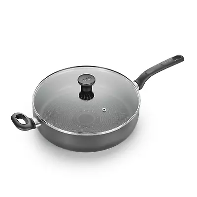 T-fal Easy Care Nonstick Cookware Jumbo Cooker 5 Quart Grey • $21.84