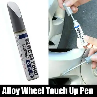$8.99 • Buy Brush Curbing Scratch Maker Tool Alloy Wheel Touch Up Pen Repair Paint WsMCli