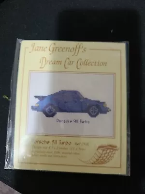 Jane Greenoff Cross Stitch  Dream Car Collection Porsche Kit • £4.99