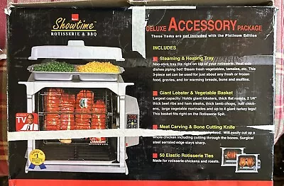 Ronco Showtime BBQ Oven Deluxe Accessory Package Rotisserie Kit • $29.99