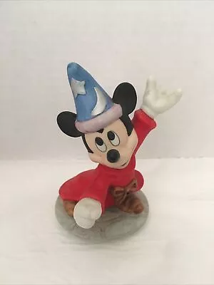 $15.29 • Buy Vintage Disney Mickey Mouse Sorcerer's Apprentice Fantasia 4” Porcelain Figurine