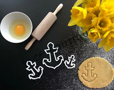 £4.29 • Buy Cute Anchor Cookie Cutter 01 | Fondant Cake Decorating | UK Seller