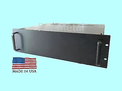 3U DIY Audio Instrument Amplifier Rackmount Chassis Case Box Black 10-19085B • $96