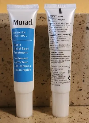 Murad Blemish Control Rapid Relief Acne Spot Treatment 15ml/0.5oz • $30