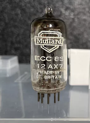 Mullard ECC83 / 12AX7 MC1 B6L #180 Dual Triode Tube Vintage Rare • $350