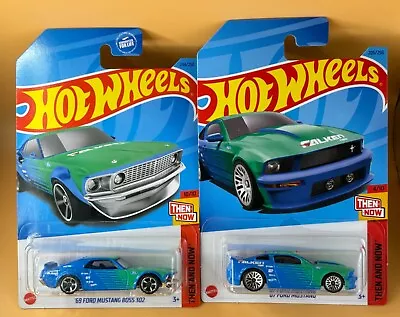 2023 Hot Wheels '69 Ford Mustang Boss 302 & '07 Ford Mustang Falken Lot Of 2 • $5.25