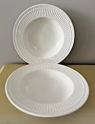 MIKASA Italian Countryside Large Rim Pasta/Soup Bowl Ivory DD900 _3 Sets Avail • $15