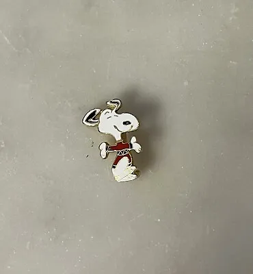 Peanuts Vintage 1970's Dancing Snoopy Enamel Pin - United Features • $13