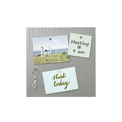 Umbra Bulletboard Cork Board Pin Message Magnet Notice Metal Memo Office Home • £22.37