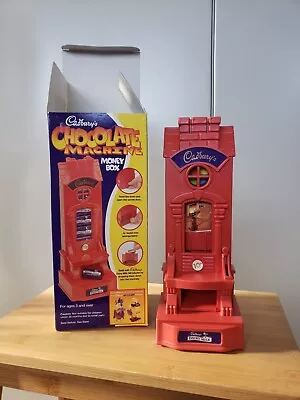 VINTAGE Humbrol Cadburys Miniatures Chocolate Dispenser Machine 10p Money Box • £40