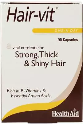 HealthAid Hair-vit - 90 Capsules • £26.47