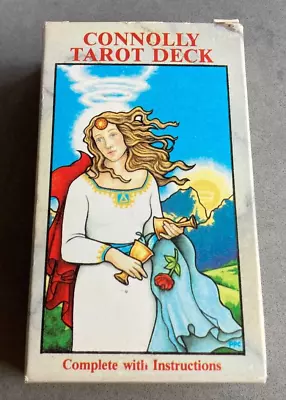 1990 Vintage CONNOLLY Tarot Card DECK Complete W/ 78 Cards RARE U.s. Games • $4.99