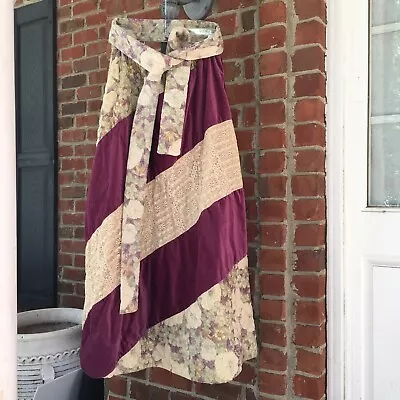 Vintage Chessa Davis Full Floor Length Skirt Velvet Lined • $58