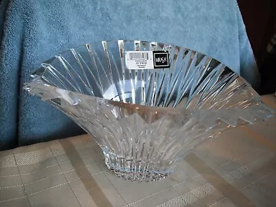 Mikasa Excelsior Crystal Flared Ribbed Bowl • $19.99