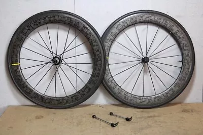 MAVIC COMETE PRO CARBON SL UST TDF RIM Shimano 11s Tubeless Carbon Wheel Set • $845