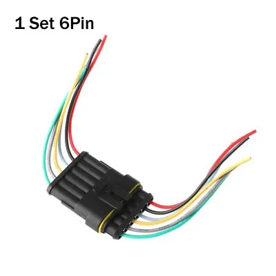 £4.99 • Buy Car Waterproof Electrical Connector Seal Kits With Wire Automotive HID Plug UK