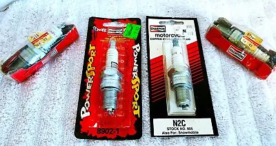 Vintage Champion Spark Plugs {4} Packs Vintage Motorcycle Snowmobile {S} • $5