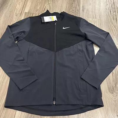 Nike Tour Essential Golf Jacket Black/Gray Men Size Small DV1663-010 NWT $120 • $80