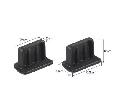 1 Piece Anti Dust Plug Mini USB Silicone Cap Cover For Charging Port 7mm X 2mm • $1.99