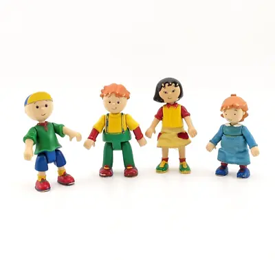 Vintage Caillou 3.5 Inch Figures Leo Rosie Sarah Caillou Cinar 2002 • $26