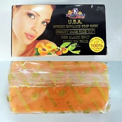 K Brothers Apricot Exfoliate Soap For Black Spot  • $17