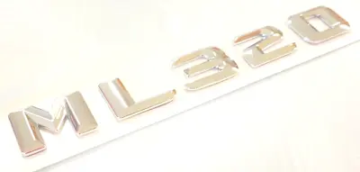 #1 Chrome Ml320 Fit Mercedes Ml320 Rear Trunk Liftgate Emblem Badge Nameplate • $12.99