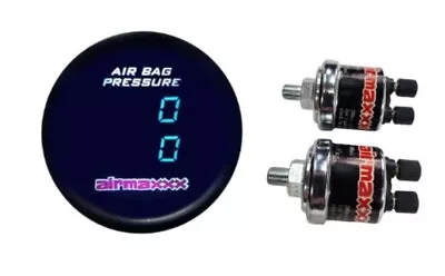 Air Gauge Dual 200psi Digital Display Air Ride Suspension System Part • $41