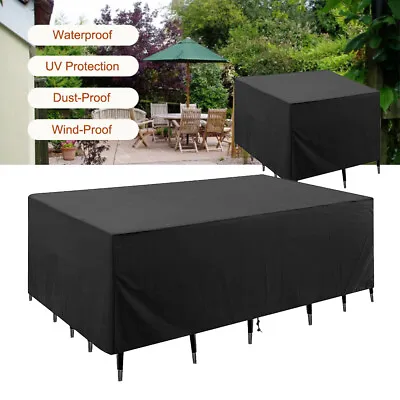 $28.49 • Buy Outdoor Furniture Cover UV Waterproof Garden Patio Table Chair Sofa Protector AU