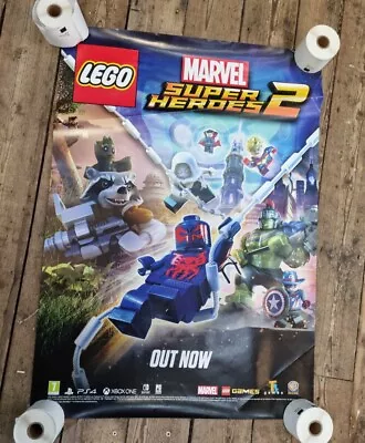 Lego Marvel Super Heroes Poster 23  By 33  • £10