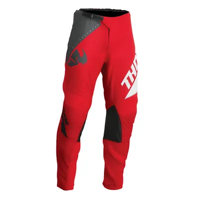 Thor Sector Edge Red And White MX Off Road Pants Men's Sizes 28 - 48 • $32.99