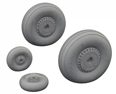 1/32 Eduard #632198 MC.202 Folgore Wheels For Italeri Kit • $14.99